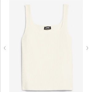 Express ribbed sweater tank